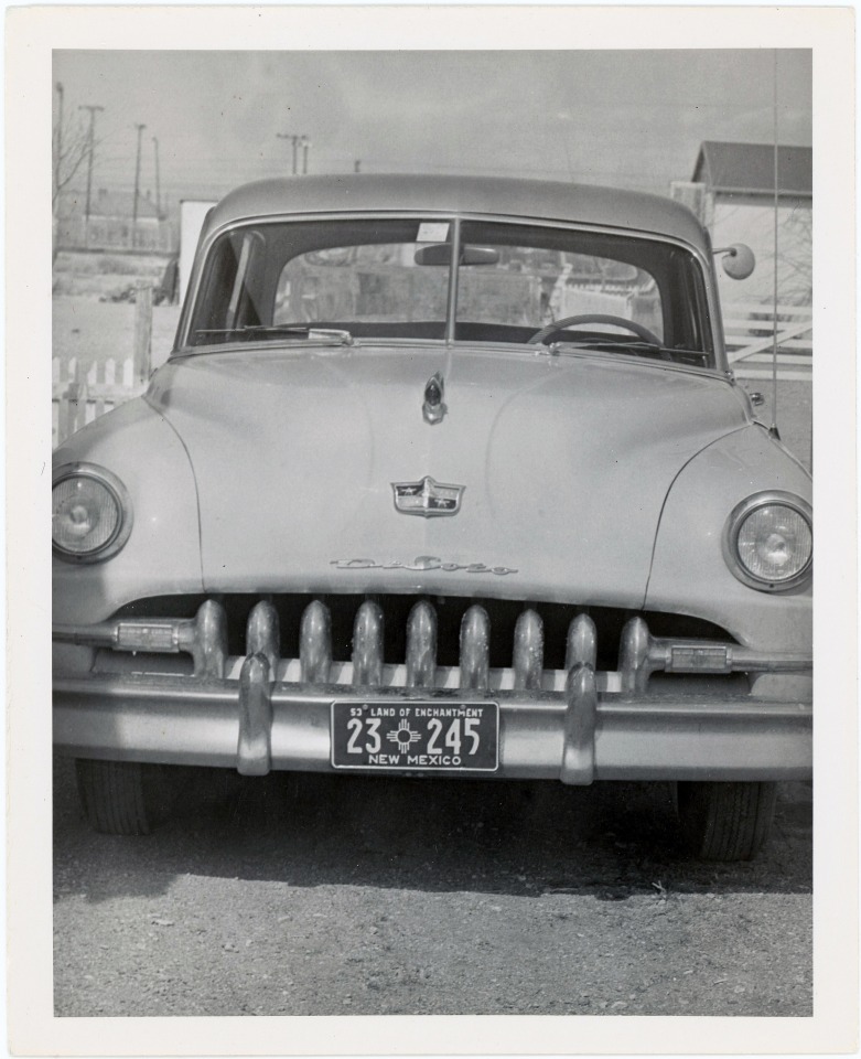 Vintage Vehicle & License Plate Photos
